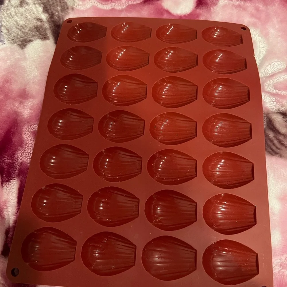 Set of Mini Madeleines tray French cookie bakeware